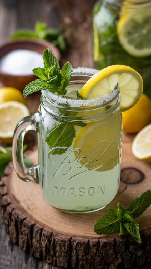 Mint Lemonade Mocktail Recipe