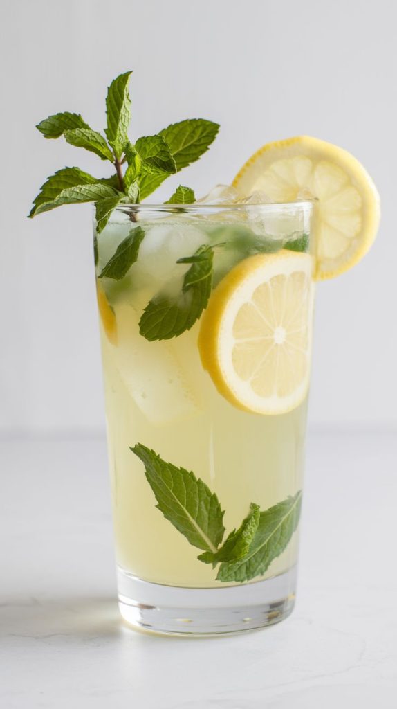 Mint Lemonade Mocktail Recipe