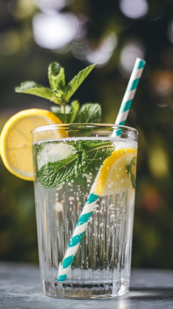 Mint Lemonade Mocktail Recipe