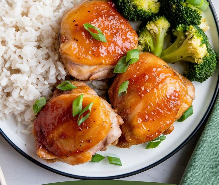 Orange Ginger Chicken Thighs Recipe