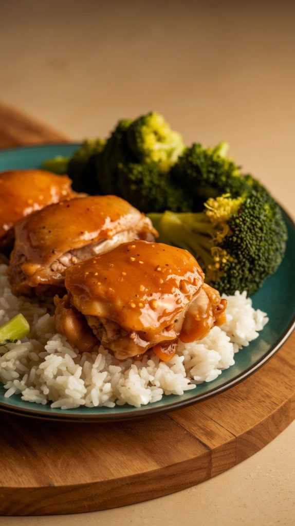 Orange Ginger Chicken Thighs Recipe