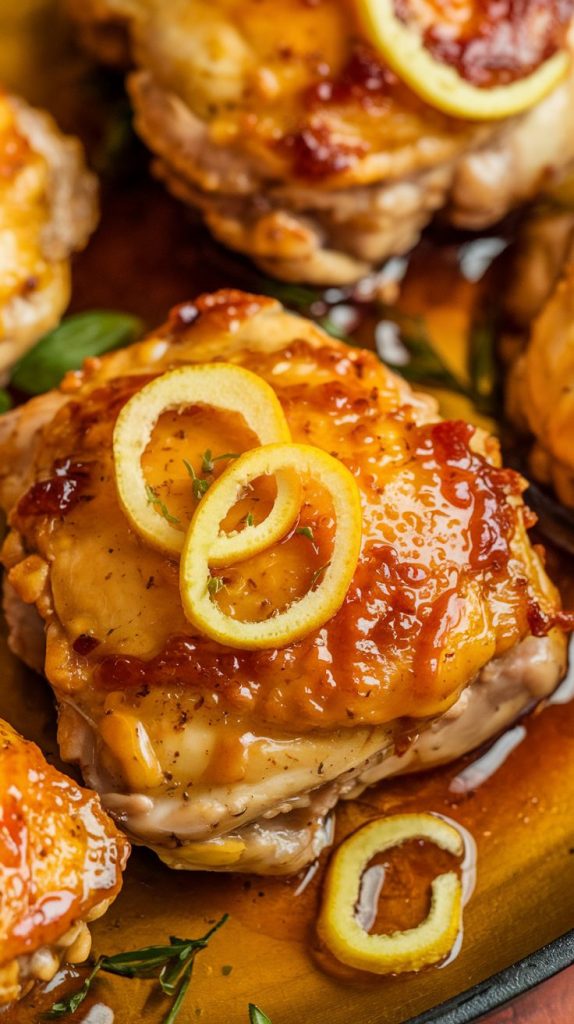 Orange Ginger Chicken Thighs Recipe