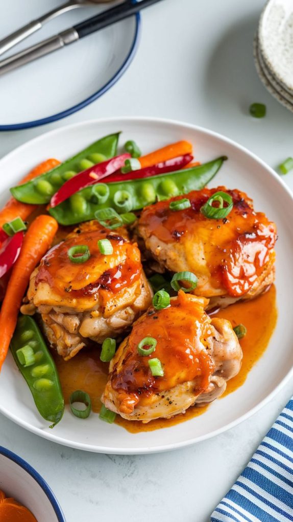 Orange Ginger Chicken Thighs Recipe