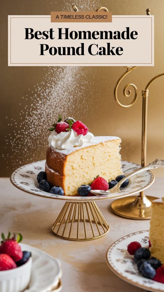 Pound Cake Recipe Dessert Recipe