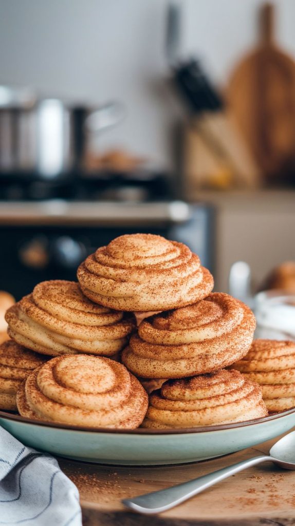 maple Snickerdoodle Cookies recipe