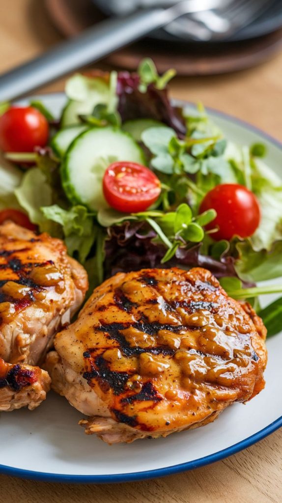 Spicy Honey Mustard Chicken Thighs Recipe