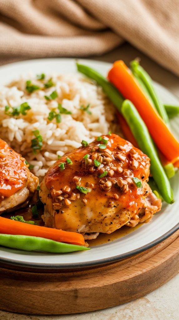 Spicy Honey Mustard Chicken Thighs Recipe