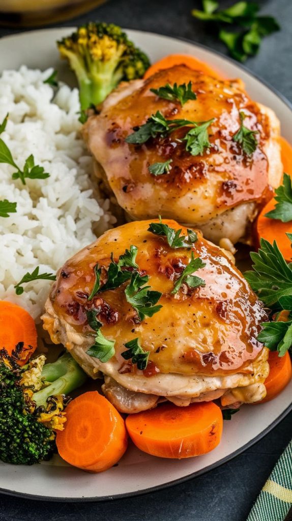 Spicy Honey Mustard Chicken Thighs Recipe