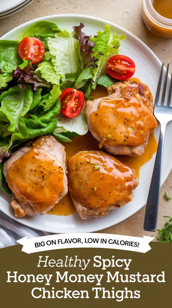 Spicy Honey Mustard Chicken Thighs Recipe