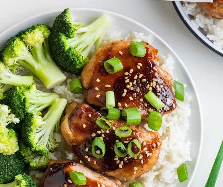 Teriyaki Glazed Chicken Thighs Recipe