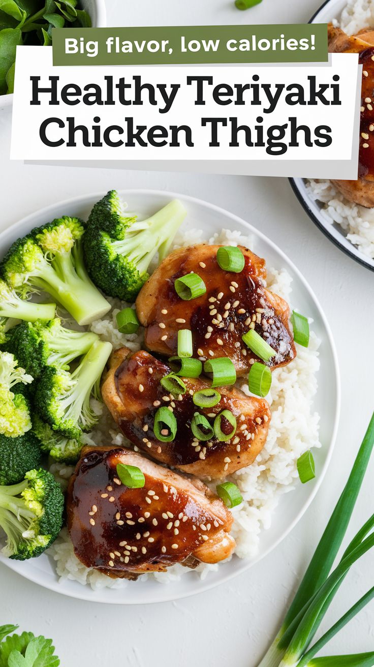 Teriyaki Glazed Chicken Thighs Recipe