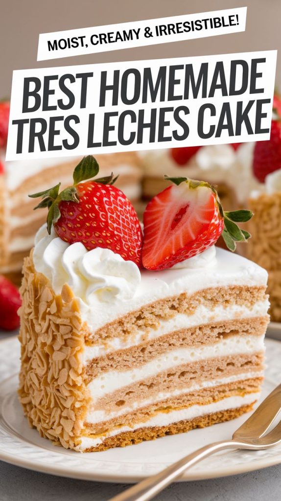 Tres Leches Cake Dessert Recipe