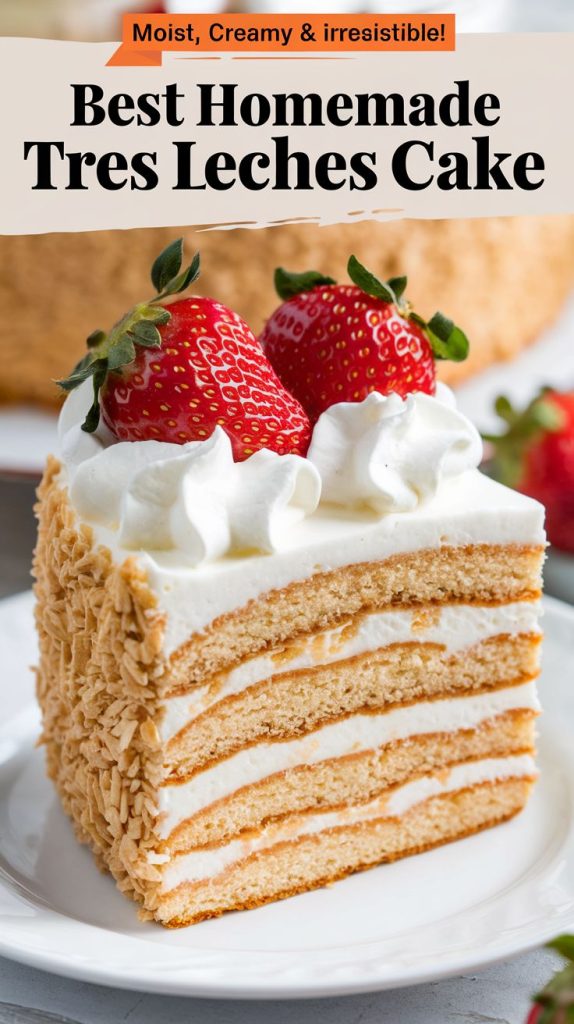 Tres Leches Cake Dessert Recipe