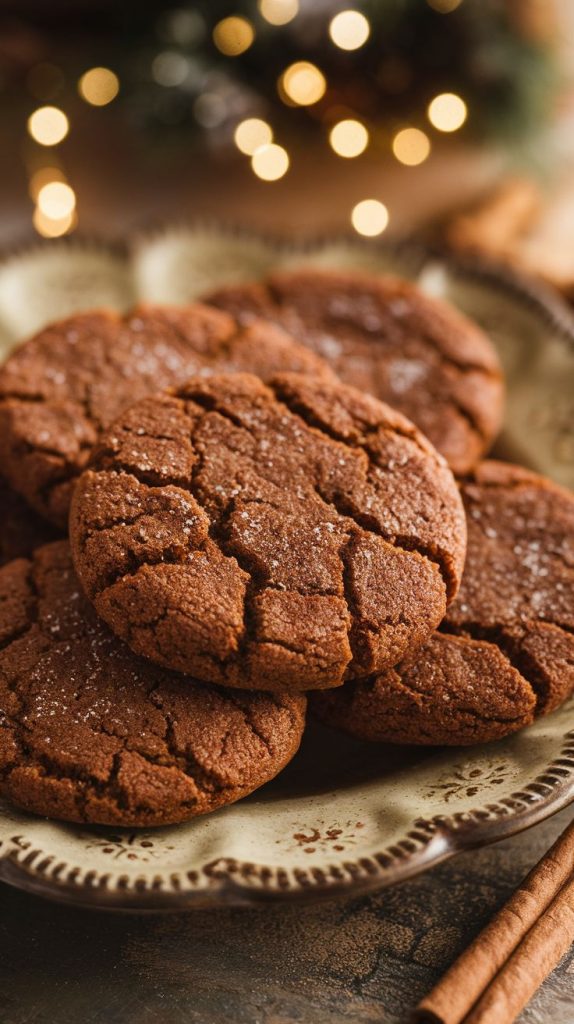 Vegan Molasses Ginger Cookies Recipe