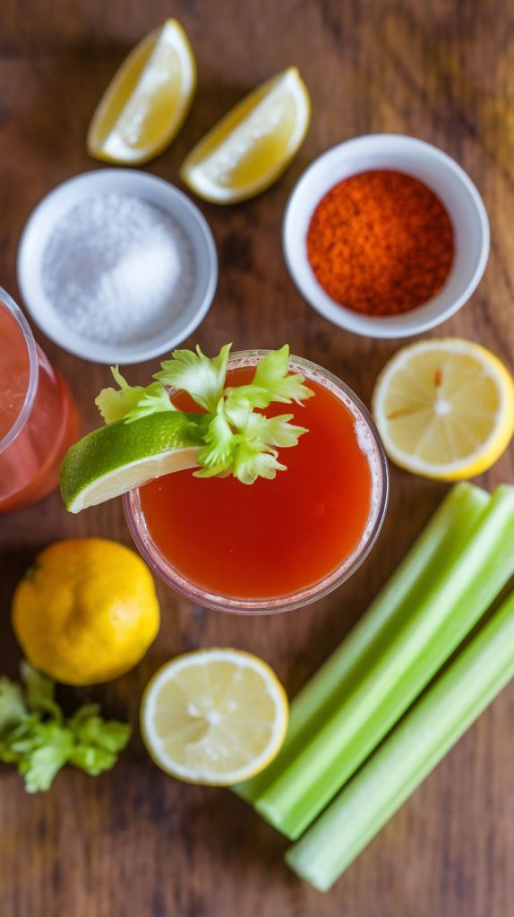 Virgin Mary Mocktail Recipe