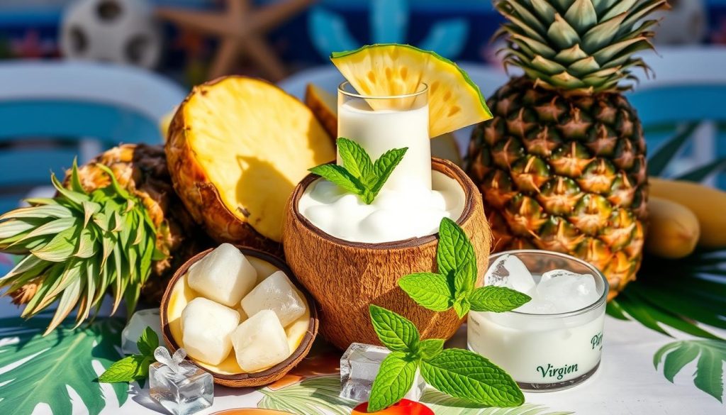 Virgin Piña Colada Ingredients