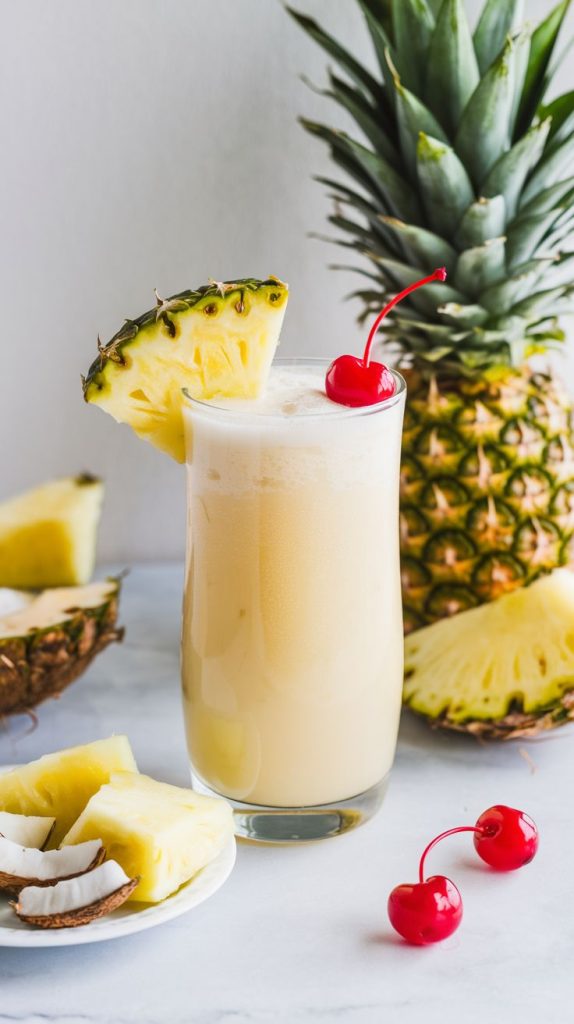 Virgin Piña Colada Mocktail