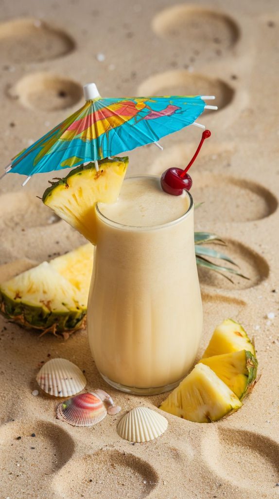 Virgin Piña Colada Mocktail