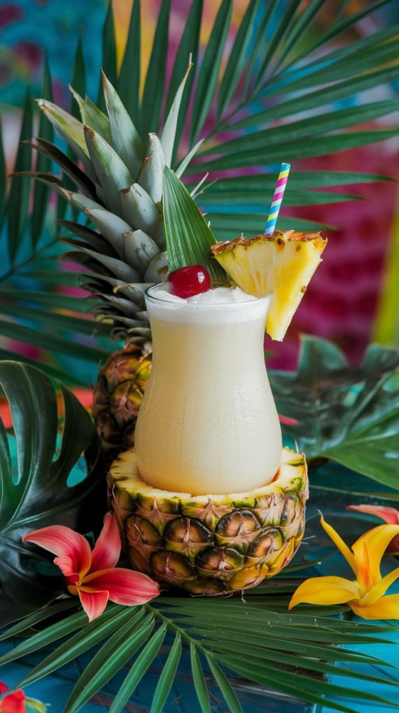 Virgin Piña Colada Mocktail