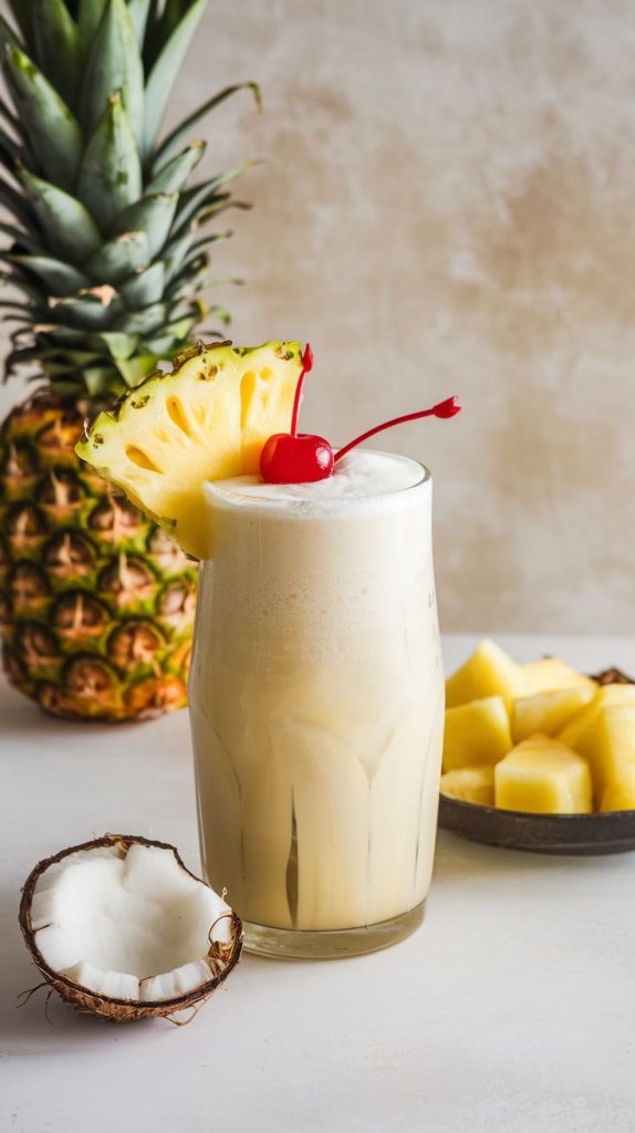 Virgin Piña Colada Mocktail