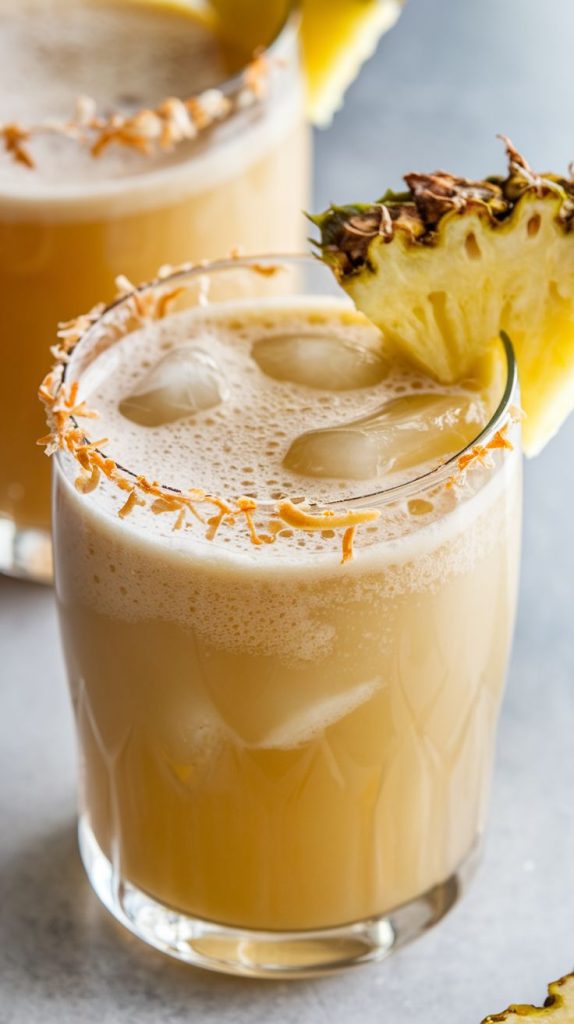 Virgin Piña Colada Mocktail