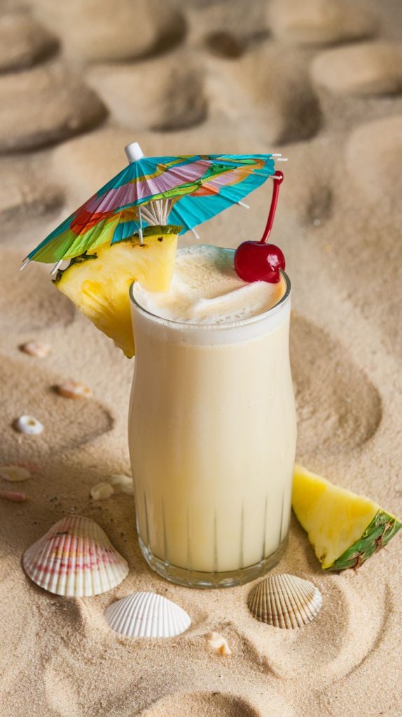 Virgin Piña Colada Mocktail