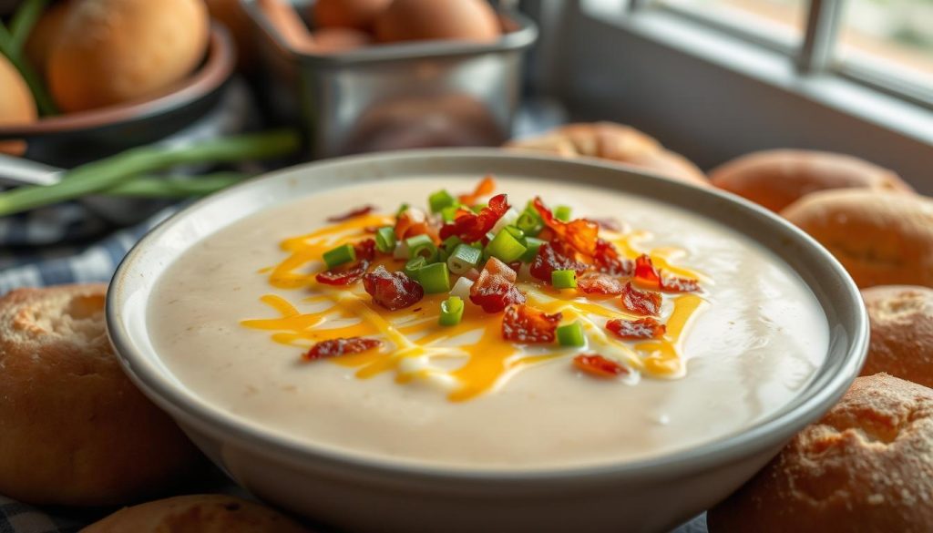 cheesy potato soup