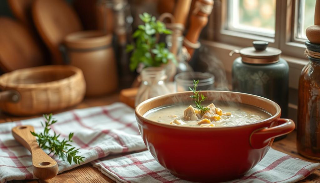 comfort food chicken soup