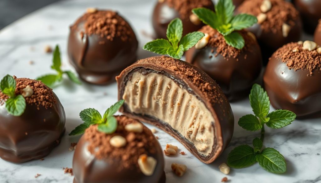 creamy keto truffles