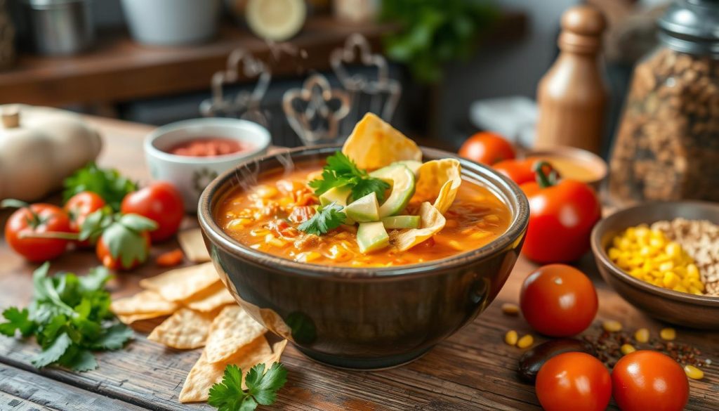 creamy taco soup recipe