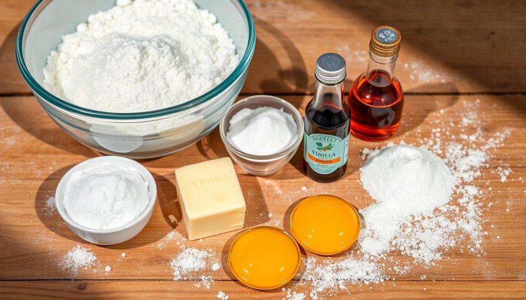 ingredients for spritz cookies