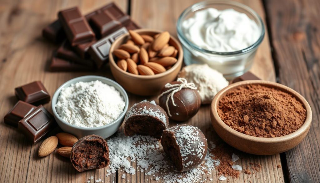 keto-friendly ingredients for chocolate truffles