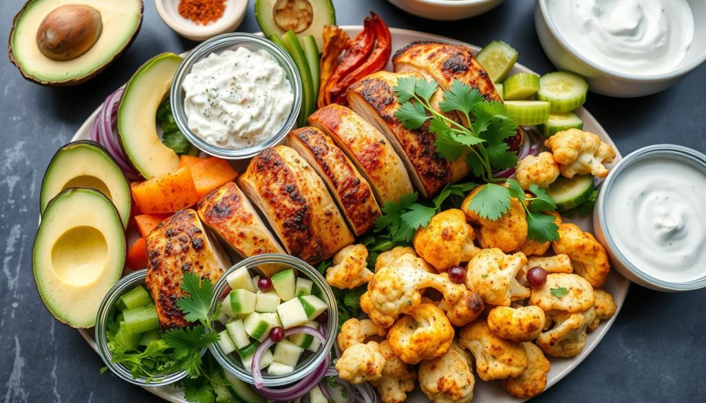 keto shawarma sides