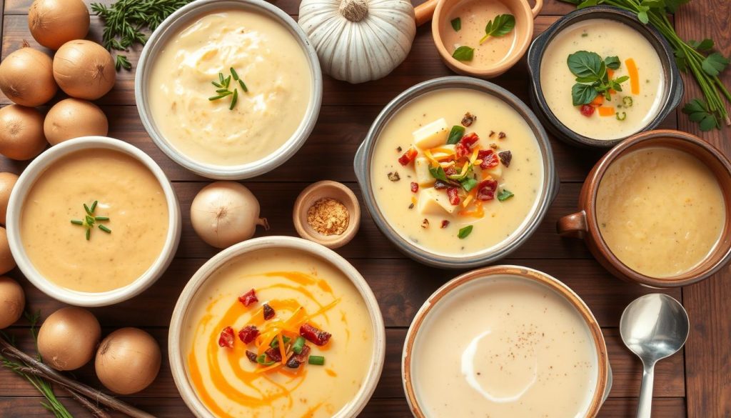 variations of potato soup