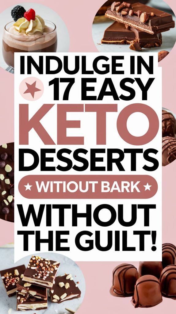 17 Best Easy Keto Desserts for Weekends