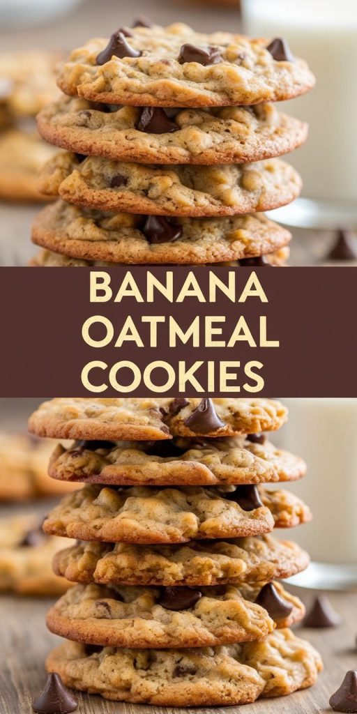 Banana Oatmeal Cookie Recipe