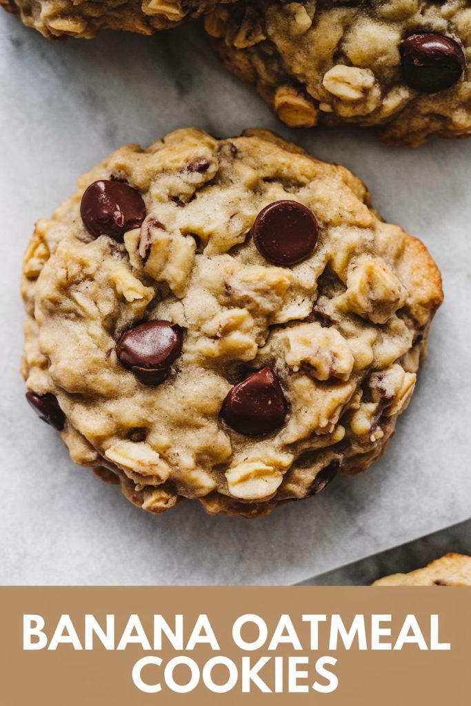 Banana Oatmeal Cookie Recipe