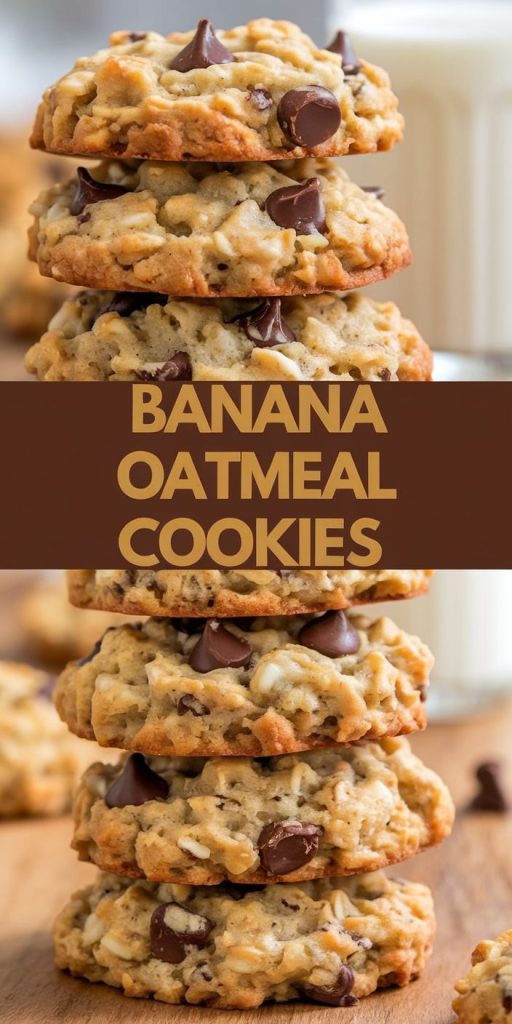 Banana Oatmeal Cookie Recipe