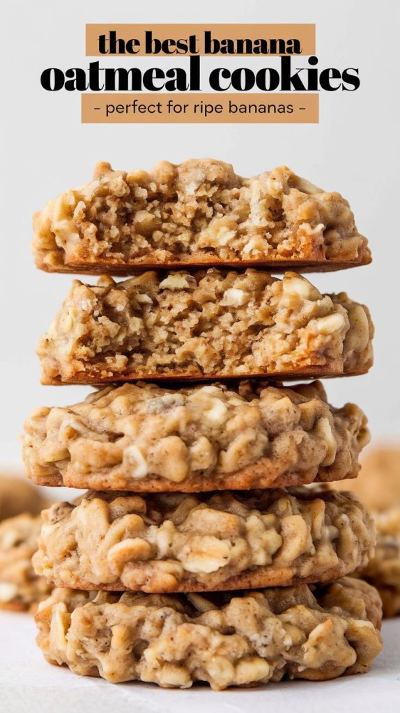 Banana Oatmeal Cookie Recipe