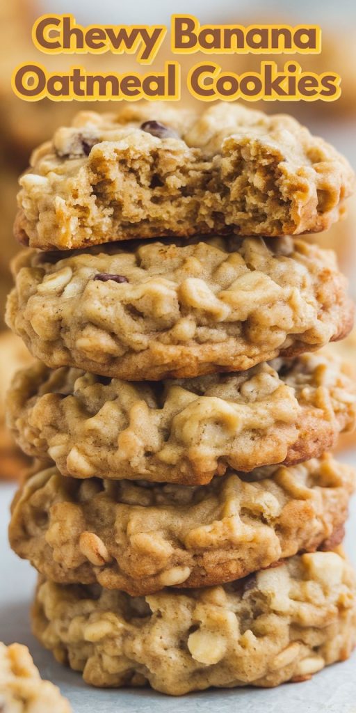 Banana Oatmeal Cookie Recipe