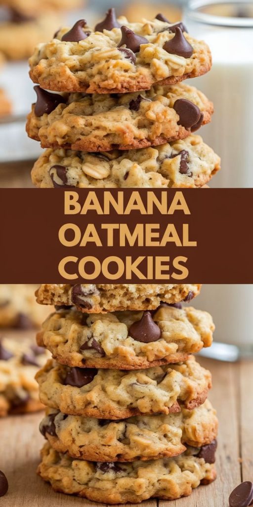 Banana Oatmeal Cookie Recipe