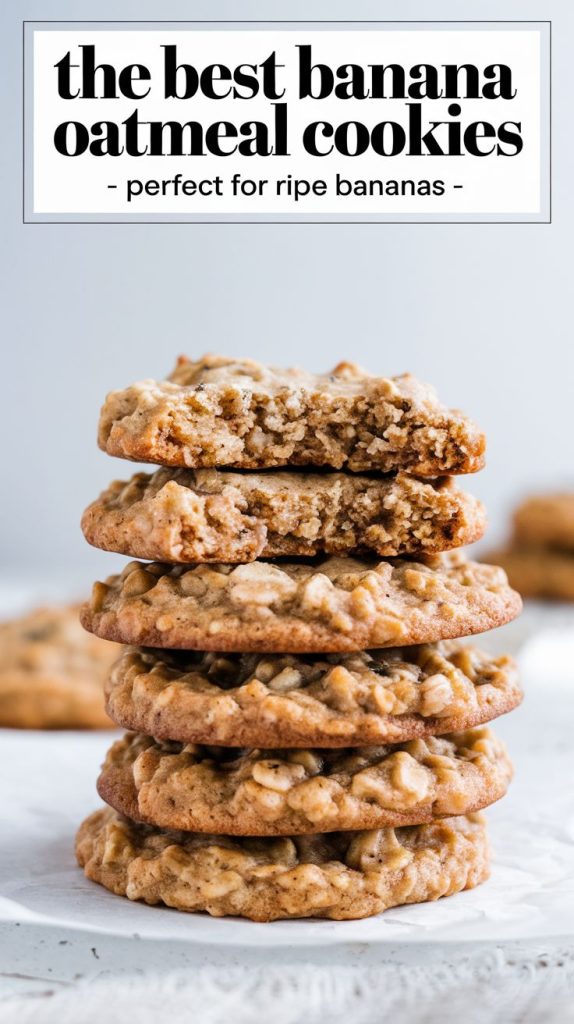 Banana Oatmeal Cookie Recipe