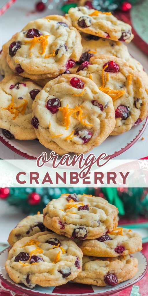 Cranberry Orange Cookie Recipe