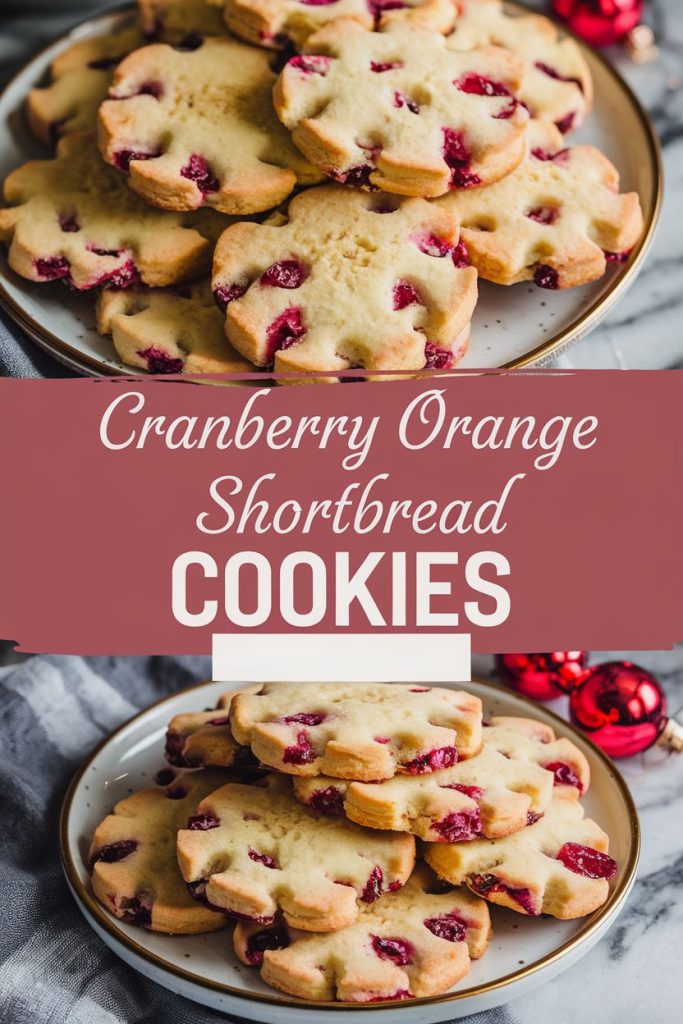 Cranberry Orange Cookie Recipe