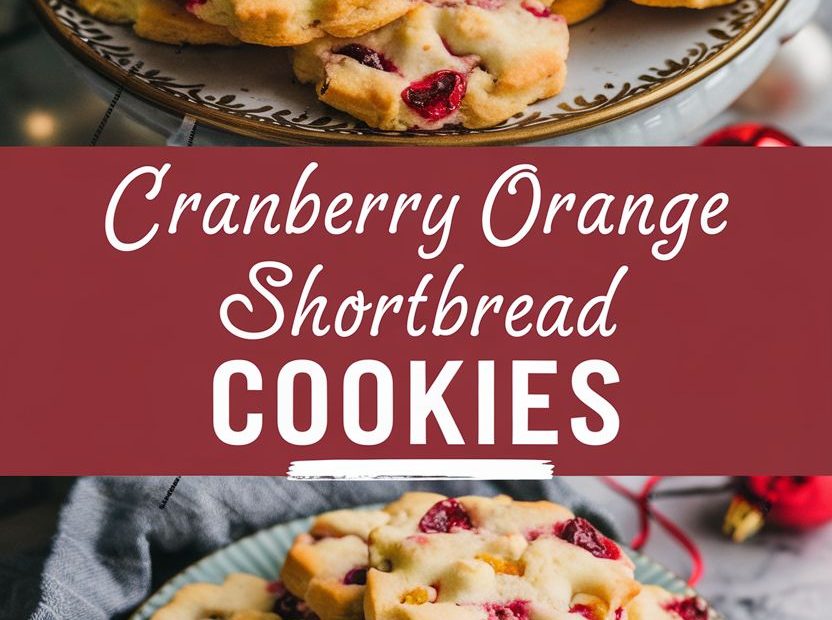 Cranberry Orange Cookie Recipe