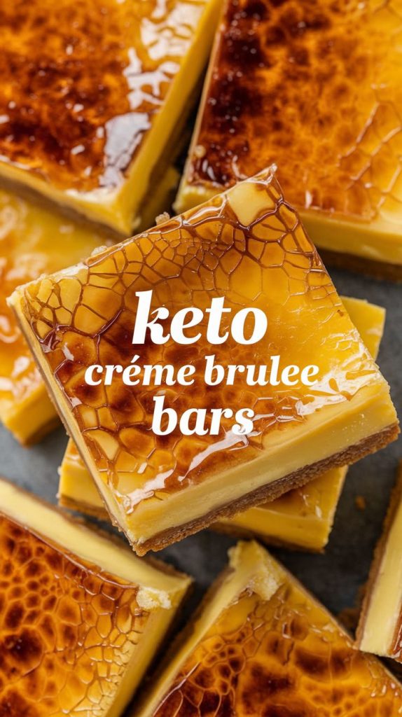 Keto Creme Brulee Bars Recipe