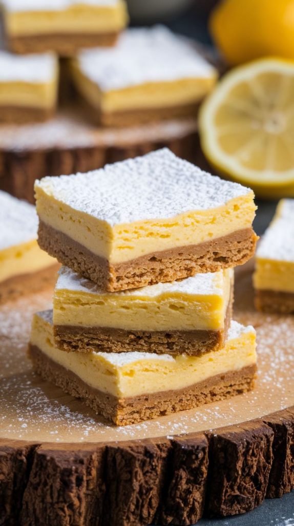 Keto Lemon Cheesecake Bars Recipe