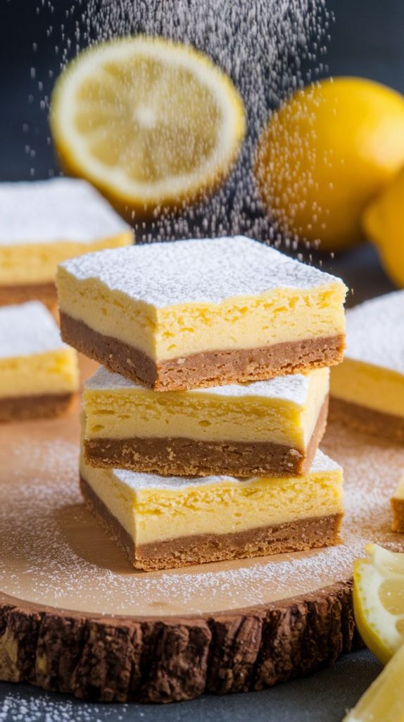 Keto Lemon Cheesecake Bars Recipe