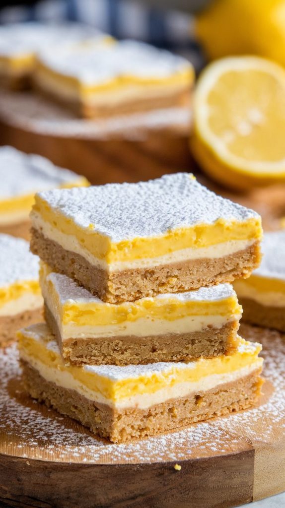 Keto Lemon Cheesecake Bars Recipe