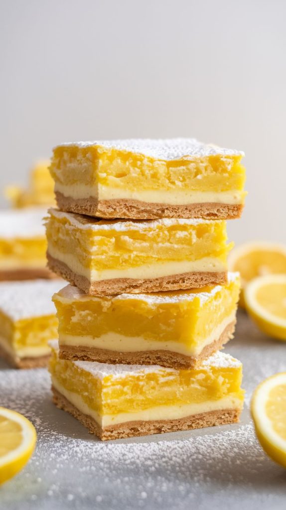 Keto Lemon Cheesecake Bars Recipe